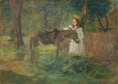 After the Ride by Julian Alden Weir